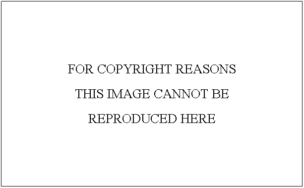 Text Box: FOR COPYRIGHT REASONS
THIS IMAGE CANNOT BE 
REPRODUCED HERE
